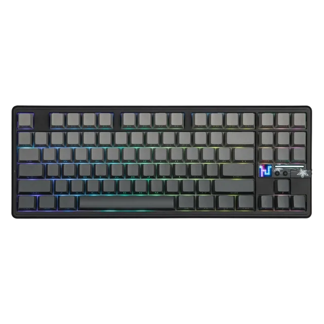 TECLADO AULA F87 PRO V2 BLACK DEGRADE WIRELESS TKL