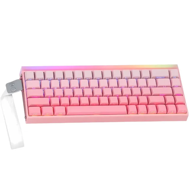 Teclado AULA Hero 68HE - Magnetico Pink