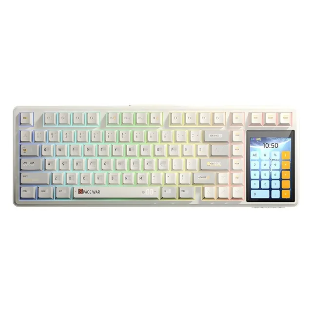 Teclado AULA L99 - Milk Coffee Wireless