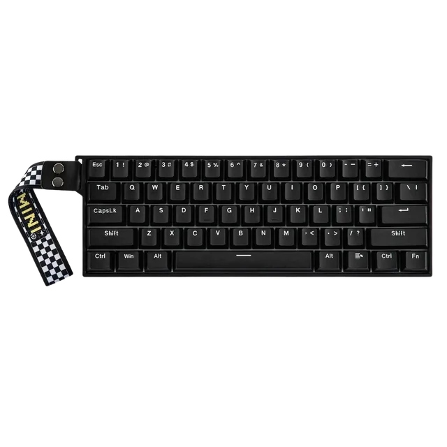 Teclado Aula Mini60 He Black Sw Stormrise Ingles Magnetico Trimodo