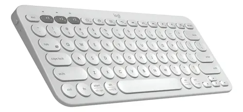 TECLADO BLUETOOTH LOGITECH PEBBLE KEYS 2 K380S BLANCO