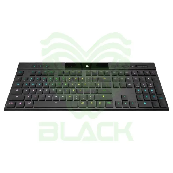 Teclado Corsair K100 Air RGB Mecanico Switch Cherry Mx Ultra Low Profile Black Wireless