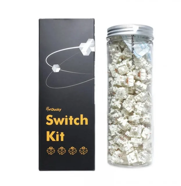 Teclado Ducky Switch Kit Gateron G Pro White