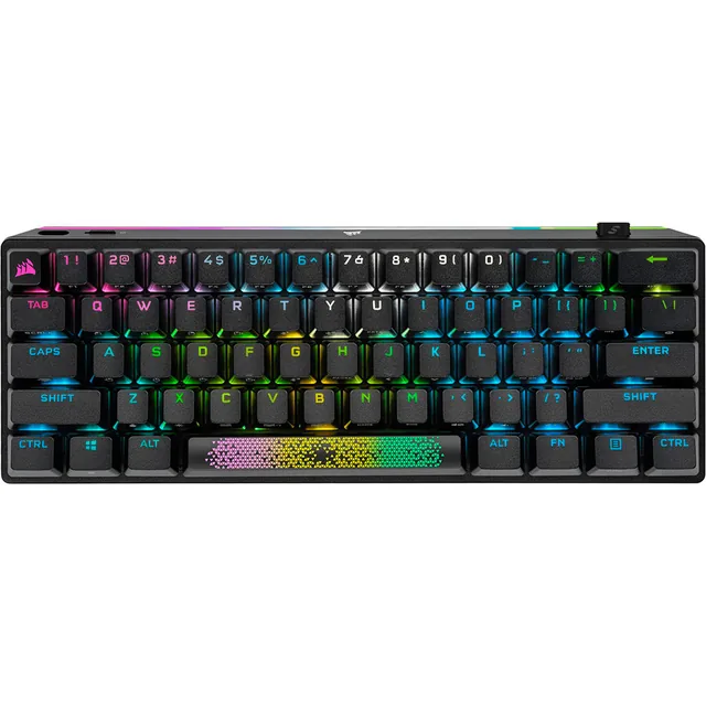 Teclado Gamer Corsair K70 Rgb Pro Mini Wireless Speed Rgb Silver