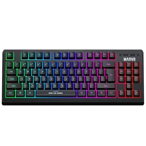 Teclado Gamer Marvo K607 RGB TKL SP