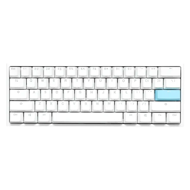 Teclado Gamer Mecánico Ducky One 2 Mini RGB White Kailh Box Silent Red Switch
