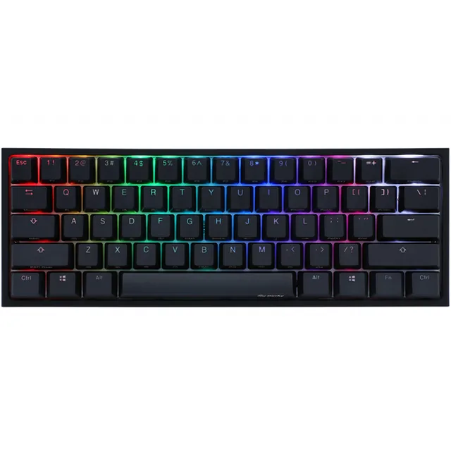Teclado Gamer Mecánico Ducky One 2 RGB Kailh Box White Switch ISO SP
