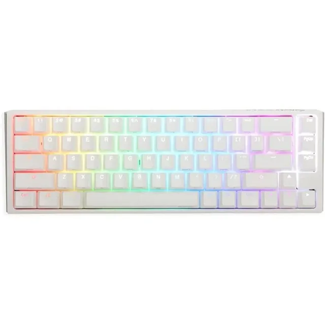 Teclado Gamer Mecánico Ducky One 3 SF White RGB Cherry MX Silver