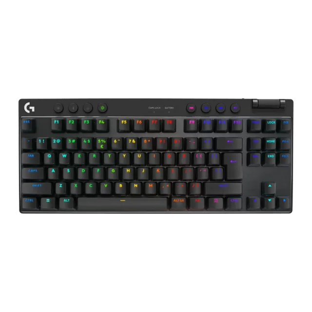 Teclado Gamer Mecánico Logitech G PRO X TKL Black Lightspeed