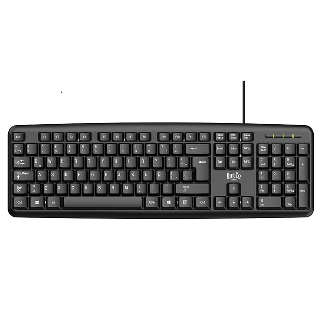 Teclado Int.Co USB RDK-111 Negro