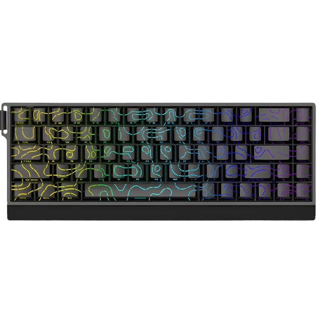Teclado Irok Mars68 Pro Black Mecanico Magnetico