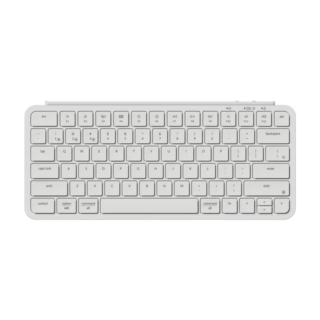 Teclado Keychron B1 Pro 75% Wireless Ivory White