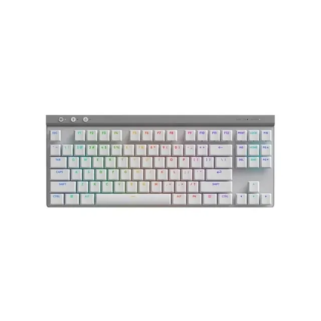Teclado Logitech G G515 Tkl Lightspeed White Español