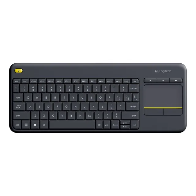 Teclado Logitech K400 Plus Inalámbrico Negro