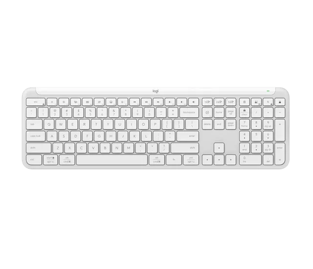 Teclado Logitech K950 Slim White