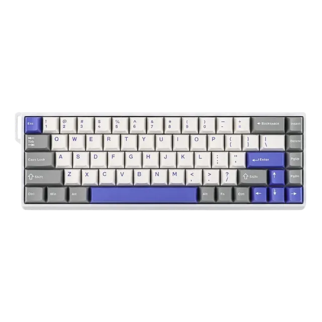 TECLADO MAGNETICO AULA WIN68HE MAX WHITE SW