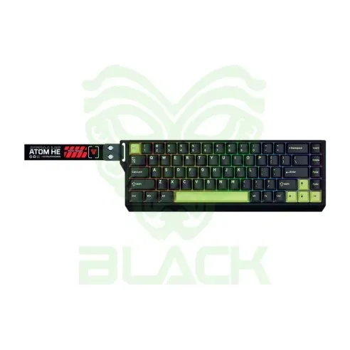 Teclado Magnético Inalámbrico Fantech Atom He68 Pro Mk922 Mori - Black (emerald Switch) 68%
