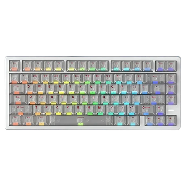 Teclado Magnético IROK MARS75 PRO 75% 8000Hz RGB Switch Starlight Blanco Inglés US