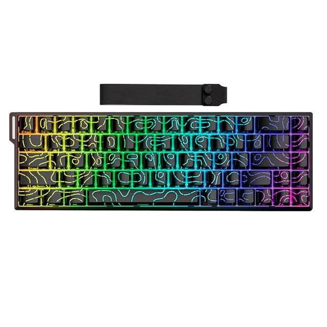 TECLADO MAGNETICO IROK MERCURY68 BLACK
