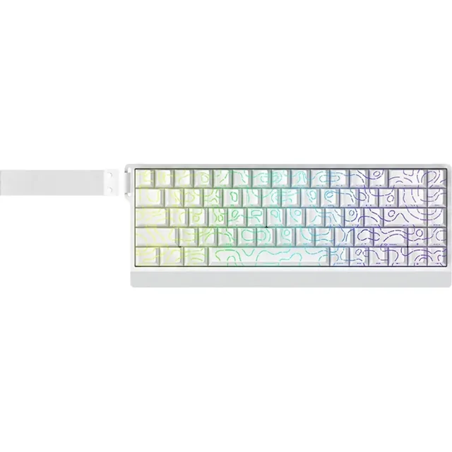TECLADO MAGNETICO IROK MERCURY68 WHITE