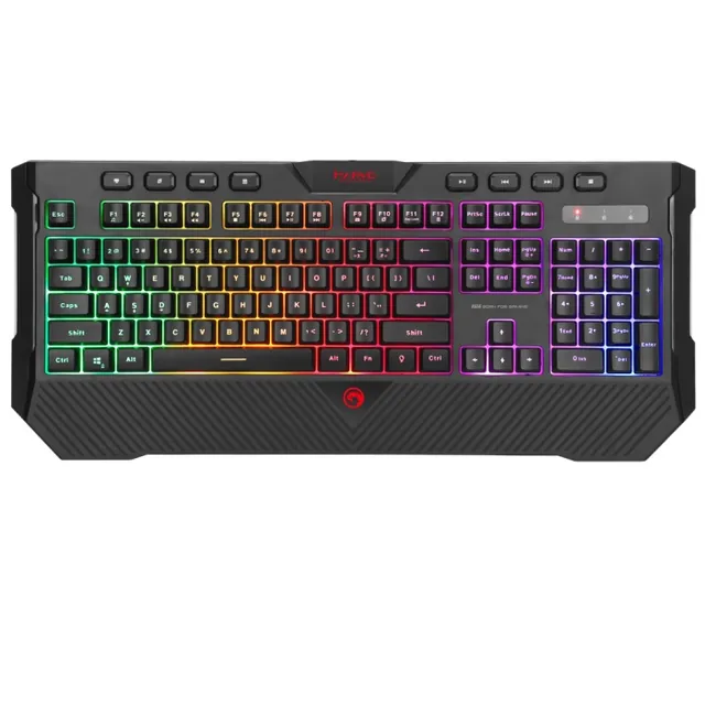 Teclado Marvo K656 Led Membrana