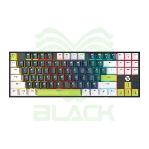 Teclado Mecánico Cableado Fantech Atom87s Mk877s Mori - Blue (rosie Switch) 80% Hot-swap RGB Usb-c