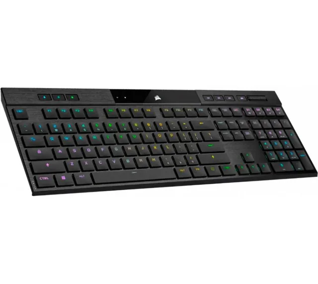 Teclado Mecanico Corsair K100 AIR Wireless Ultra Low Profile Swtich Cherry MX Ultra RGB