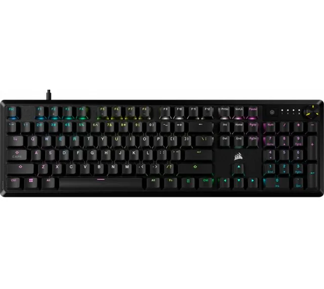 Teclado Mecanico Corsair K70 Core Swtich MLX Red Full Size RGB ICUE USB-C