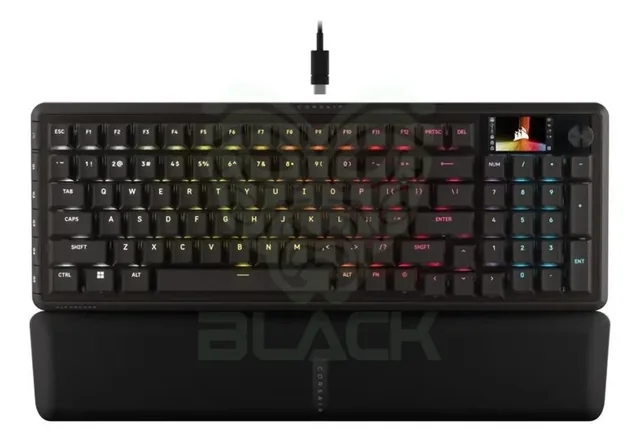 Teclado Mecánico Corsair Vanguard 96 RGB Mgx Hyperdrive Black En