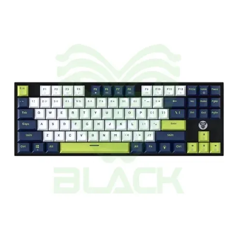 Teclado Mecánico Fantech Atom87s Mk877s Mori - White (taro Switch) 80% Hot-swap RGB Usb-c