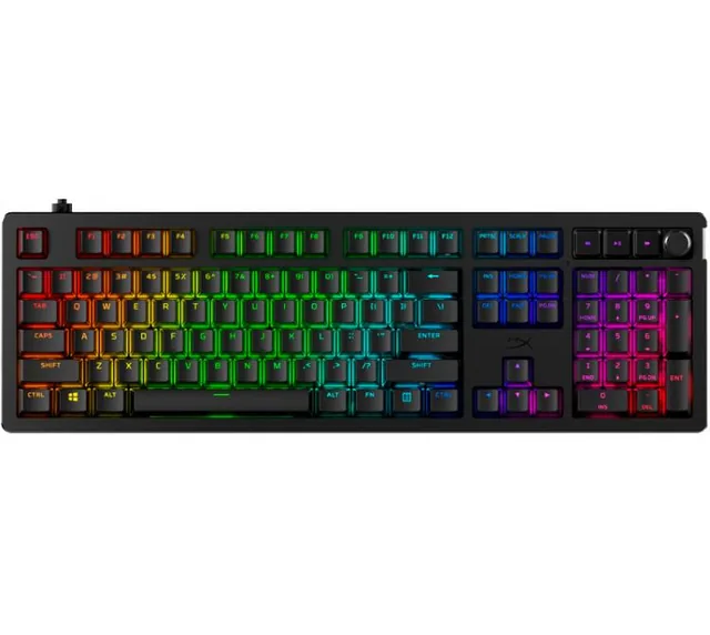 Teclado Mecanico HyperX Alloy Rise RGB NGENUITY Switch Linear RED ESP USB