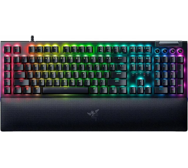 Teclado Mecanico Razer BlackWidow V4 Switch Yellow RGB Black USB-C