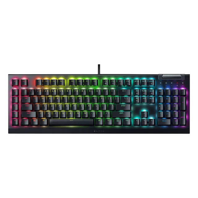 Teclado Mecanico Razer BlackWidow V4 X RGB Switch Yellow Linear