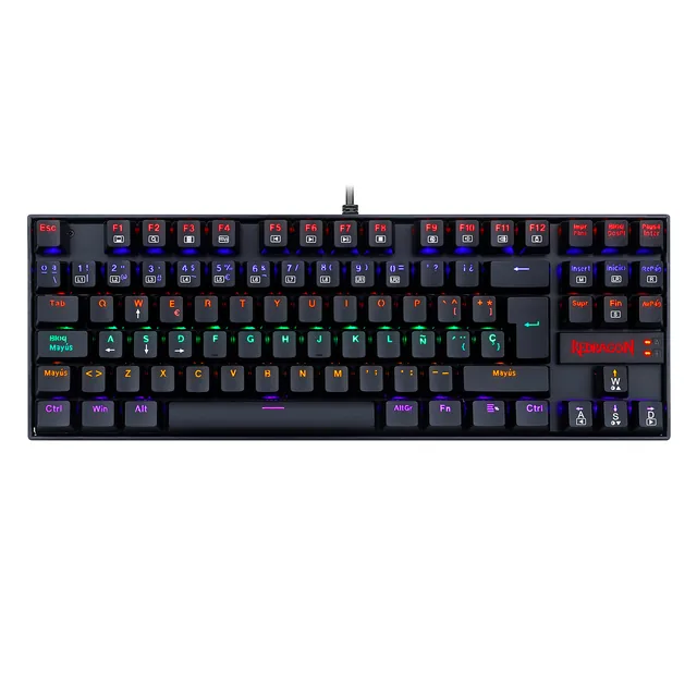Teclado Mecanico Redragon Kumara K552 RGB Outemu Red ESP