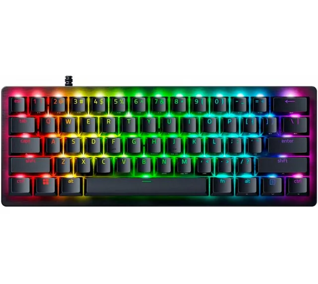 Teclado OptoAnalogico Razer Huntsman V3 PRO Mini 60% Black Switches Gen2 USB-C