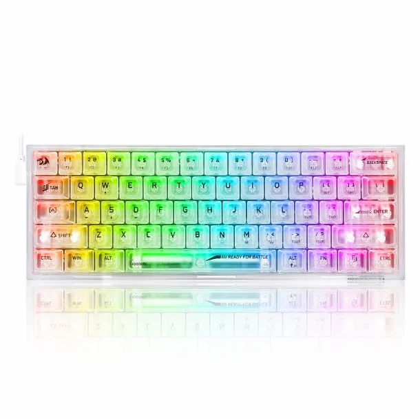 Teclado Redragon Fizz K617CT Mecánico RGB