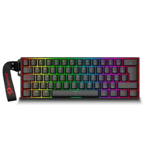 Teclado Redragon Fizz K617RGB-MP SP Magnetic Black