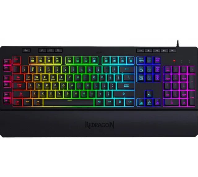 Teclado Redragon Shiva K512 RGB Español Black