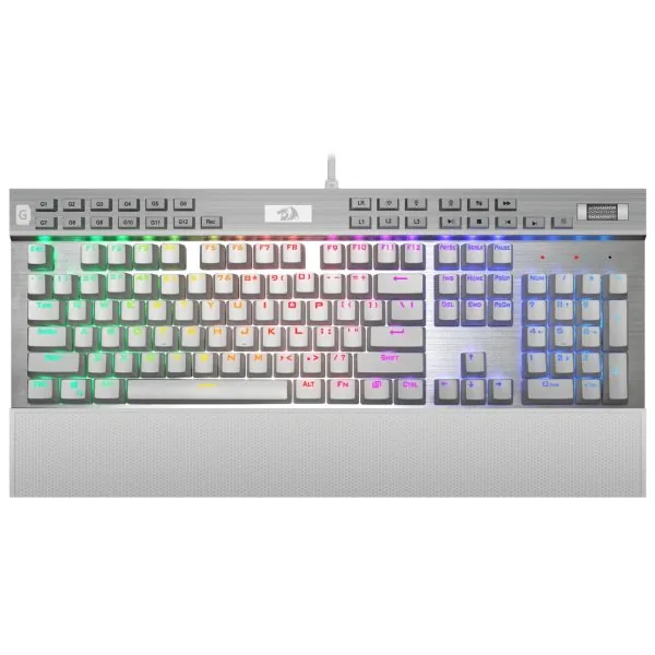 Teclado Redragon Yama K550-W Mecánico Blanco