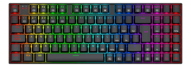 Teclado Redragon Ziggs K669 RGB Black