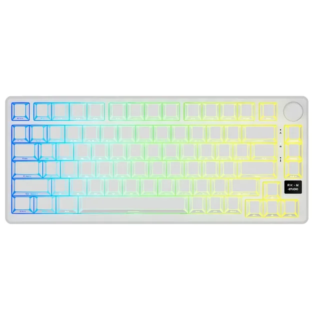 Teclado Royal Kludge Rk75 He Aurora Frame 75 Mint
