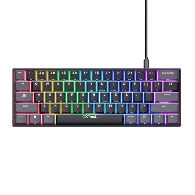 Teclado Trust Acira Gxt867 60% SP