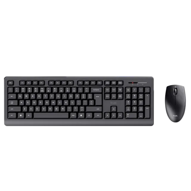 Teclado Trust Combo Y Mouse Primo Wireless Deskset Es