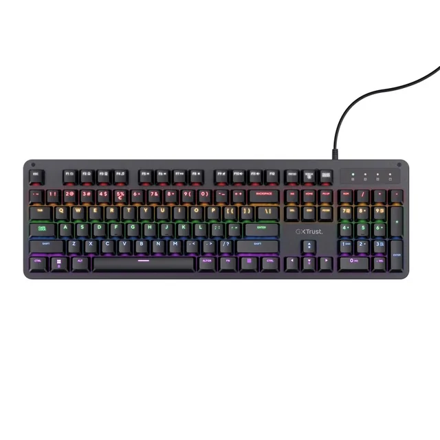 Teclado Trust Mazz GXT863 Switch Red