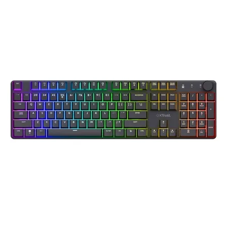Teclado Trust Torix GXT 868 Wireless RGB US