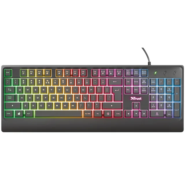 Teclado Trust Ziva Rainbow Led SP