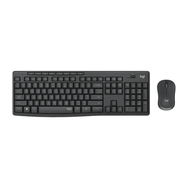 Teclado y Mouse Logitech Inalámbrico MK295 Silencioso