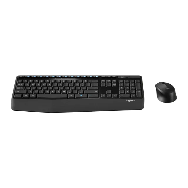 Teclado y Mouse Logitech MK345 Inalámbrico Negro