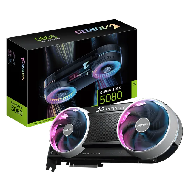 VGA Gigabyte AORUS RTX 5080 16GB