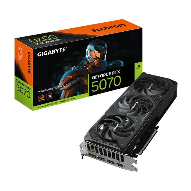 VGA Gigabyte Windforce OC RTX 5070 12GB
